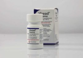 В Украине запретили препарат Viread (Tenofovir)
