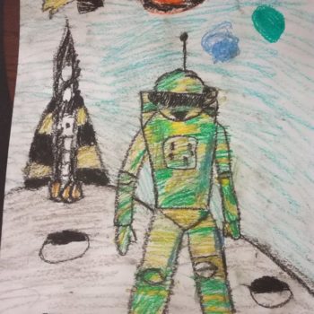 Я - Егор. Мне 7 лет. Я буду художником или космонавтом. Еще не решил. И у меня будет собака