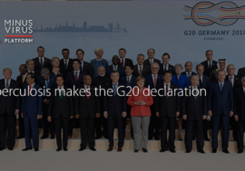 Tuberculosis makes the G20 declaration